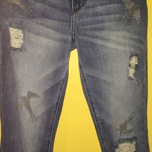 ROCK & REPUBLIC Midrise Skinny Jeans